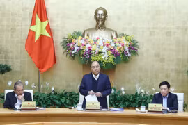 Thủ tướng Nguyễn Xuân Phúc phát biểu. (Ảnh: Thống Nhất/TTXVN)