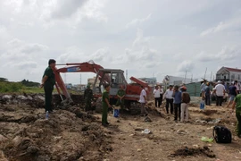 Cần Thơ: Nổ lớn tại công trình kè hồ Búng Xáng, hai người bị thương