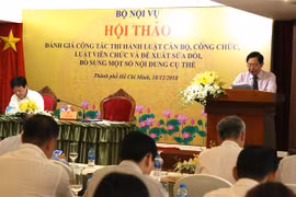 Quang cảnh Hội nghị. (Ảnh: Trần Xuân Tình/TTXVN)