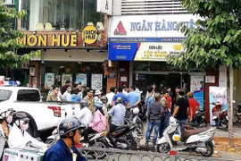 Hiện trường vụ việc. (Ảnh: Thành Chung/TTXVN)