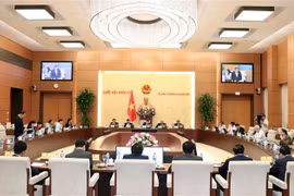 Toàn cảnh phiên họp. (Ảnh: Văn Điệp/TTXVN)