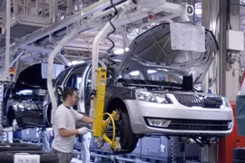 Một dây chuyền lắp ráp xe của Škoda Auto. (Nguồn: praguebusinessjournal.com)