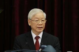 Tổng Bí thư Nguyễn Phú Trọng. (Ảnh: Phương Hoa/TTXVN)