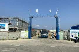 Một dự án đang xây dựng tại Khu công nghiệp chuyên sâu Phú Mỹ 3, thị xã Phú Mỹ. (Ảnh: Hoàng Nhị/TTXVN)