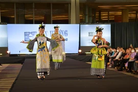 Áo dài gặp gỡ lụa Thái - Tôn vinh di sản văn hóa Việt trên đất Thái