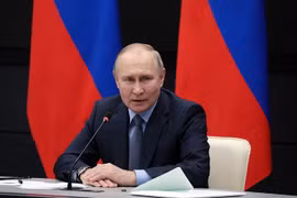 Tổng thống Nga Vladimir Putin. (Ảnh: AFP/TTXVN)