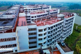 Bệnh viện Bạch Mai cơ sở 2 ở Hà Nam. (Nguồn: Vietnam+)