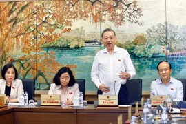 Tổng Bí thư Tô Lâm phát biểu. (Ảnh: Doãn Tấn/TTXVN)