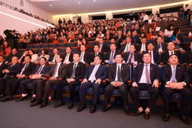 Thủ tướng Phạm Minh Chính dự Lễ hội Văn hóa-Du lịch Việt Nam tại thành phố Côn Minh, tỉnh Vân Nam, Trung Quốc. (Ảnh: Dương Giang/TTXVN)