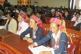 Giảm nghèo cho đồng bào dân tộc thiểu số là ưu tiên hàng đầu tại Chiến lược. (Ảnh: TTXVN)
