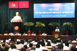 Quang cảnh hội nghị. (Ảnh: Trần Xuân Tình/TTXVN)