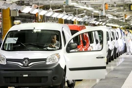 Nhà máy Renault tại Maubege. (Ảnh: MAXPPP)