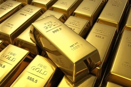 Vàng chiếm 22,9% tài sản của Ngân hàng Trung ương Nga. (Ảnh: AFP/TTXVN)