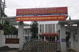 Trụ sở Sở Giáo dục và Đào tạo tỉnh Sơn La. (Ảnh: TTXVN)