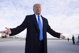 Tổng thống Mỹ Donald Trump. (Nguồn: AP)
