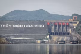Hồ thủy điện Hòa Bình. (Ảnh: TTXVN)