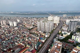 Hà Nội quyết tâm đến tháng 6/2023 khởi công Dự án đường Vành đai 4 - Vùng Thủ đô. (Ảnh: TTXVN) 