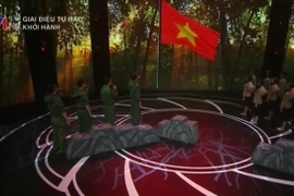 Xúc động với phần trình bày bài quốc ca trong "Giai điệu tự hào"