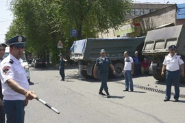 Bạo loạn bùng phát ở Armernia, hàng chục người phải nhập viện