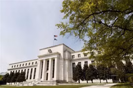 Trụ sở Cục Dự trữ Liên bang Mỹ ở Washington, D.C. (Ảnh: THX/TTXVN)
