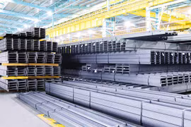 Sản phẩm thép hình chữ H. (Nguồn: baodautu.vn)