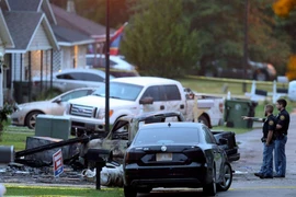 Tai nạn xảy ra lúc 11 giờ 22 phút trưa 4/5, giờ địa phương, khi máy bay chuẩn bị hạ cánh xuống sân bay thành phố Bobby L.Chain ở Hattiesburg. (Nguồn: abcnews.go.com)