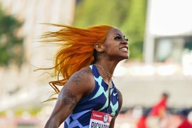 Nữ vận động viên chạy nước rút người Mỹ Sha'Carri Richardson. (Nguồn: nytimes.com)