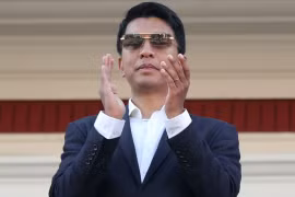 Tổng thống Madagascar Andry Rajoelina. (Nguồn: guardian.ng)