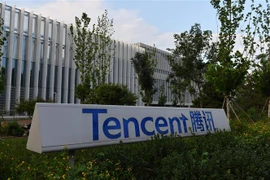 Trụ sở Công ty Tencent ở Bắc Kinh (Trung Quốc), ngày 7/8/2020. (Ảnh: AFP/TTXVN)
