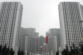 Một góc Khu đô thị Royal City. (Ảnh: Tuấn Anh/TTXVN)