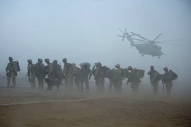 Lực lượng Mỹ tại Afghanistan. (Ảnh: AFP/TTXVN)