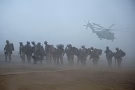 Lực lượng Mỹ tại Afghanistan. (Ảnh: AFP/TTXVN)