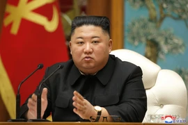 Nhà lãnh đạo Triều Tiên Kim Jong-un. (Ảnh: Yonhap/TTXVN)