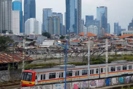 Một góc thủ đô Jakarta. (Ảnh: AFP)