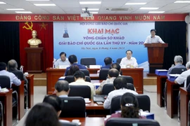 Khai mạc vòng chấm sơ khảo Giải báo chí Quốc gia lần thứ XV