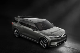 Mẫu SUV VinFast VF33 thuộc phân khúc E dự kiến đến tay người tiêu dùng Mỹ vào Quý 2/2022. (Ảnh: Vietnam+)