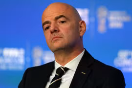 Chủ tịch Liên đoàn bóng đá thế giới (FIFA) Gianni Infantino. (Nguồn: AFP)