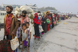 Người tị nạn Rohingya. (Ảnh: Reuters)