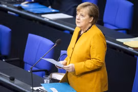 Thủ tướng Đức Angela Merkel. (Ảnh: THX/TTXVN)
