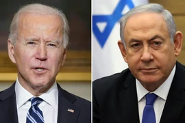 Tổng thống Mỹ Joe Biden và Thủ tướng Israel Benjamin Netanyahu. (Ảnh: CNN)