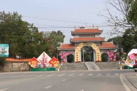 Bắc Ninh không đón khách trong hội Lim 2021 do dịch bệnh. (Ảnh: Thái Hùng/TTXVN)