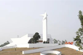 Khu lưu niệm chiến thắng Vườn Gòn-Đá Bàn. (Ảnh: Đặng Tuấn/TTXVN)