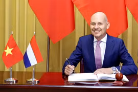 Đại sứ Hà Lan Kees van Baar. (Ảnh: Thống Nhất/TTXVN)