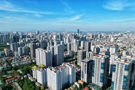 Năm 2023, phấn đấu diện tích bình quân nhà ở toàn quốc đạt 26m2 sàn/người. (Ảnh: Tuấn Anh/TTXVN)