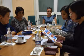 Tổng Giám đốc Thông tấn xã Việt Nam Vũ Việt Trang làm việc với ban lãnh đạo Thông tấn xã Cuba (ACN)