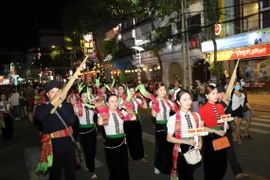 Các hoạt động trong “Tuần Du lịch Văn hóa Tây Bắc năm 2023” tại Cần Thơ thu hút đông đảo khách trong nước và quốc tế. (Ảnh: Ánh Tuyết/TTXVN)