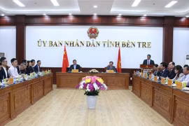 Quang cảnh buổi Tọa đàm. (Ảnh Công Trí/TTXVN)