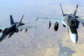 Máy bay các nước Arab, châu Âu thực hiện 10% số vụ không kích IS