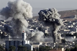 Liên quân tiến hành không kích mỏ dầu ở miền Đông Syria