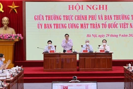 Thủ tướng Phạm Minh Chính tại hội nghị. (Ảnh: Dương Giang/TTXVN)